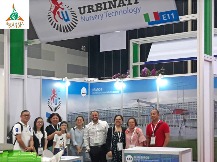  Yg Park My, Urbinati’s retailer for Malaysia, visiting our booth.