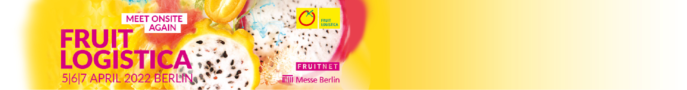 Logo FRUIT LOGISTICA fair 5-6-7 April Berlin 