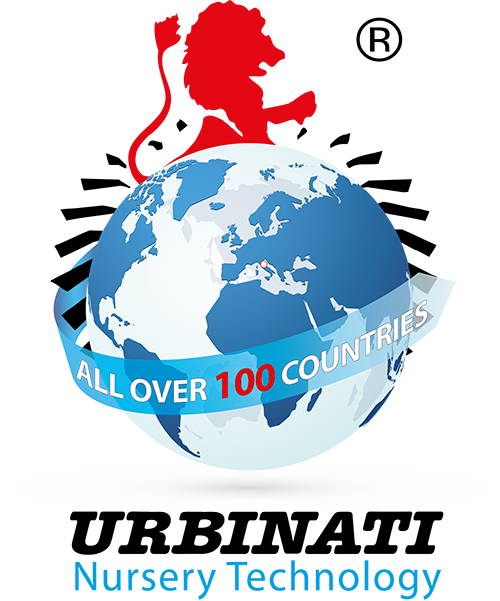 Logo Urbinati dans plus de 100 pays dans le monde